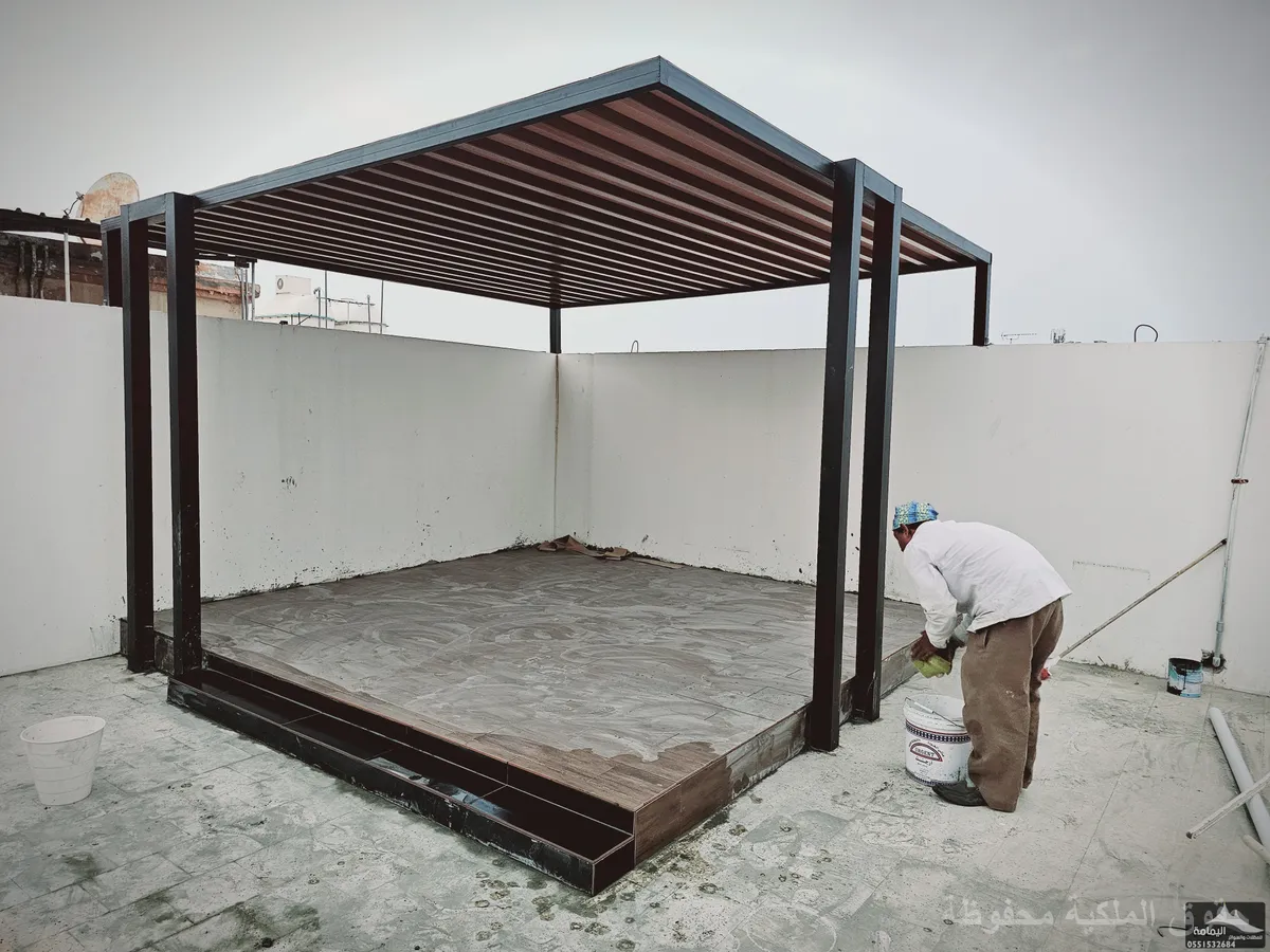 برجولات - مظلات اسطح في الجبيل برجولات - مظلات اسطح في الجبيل