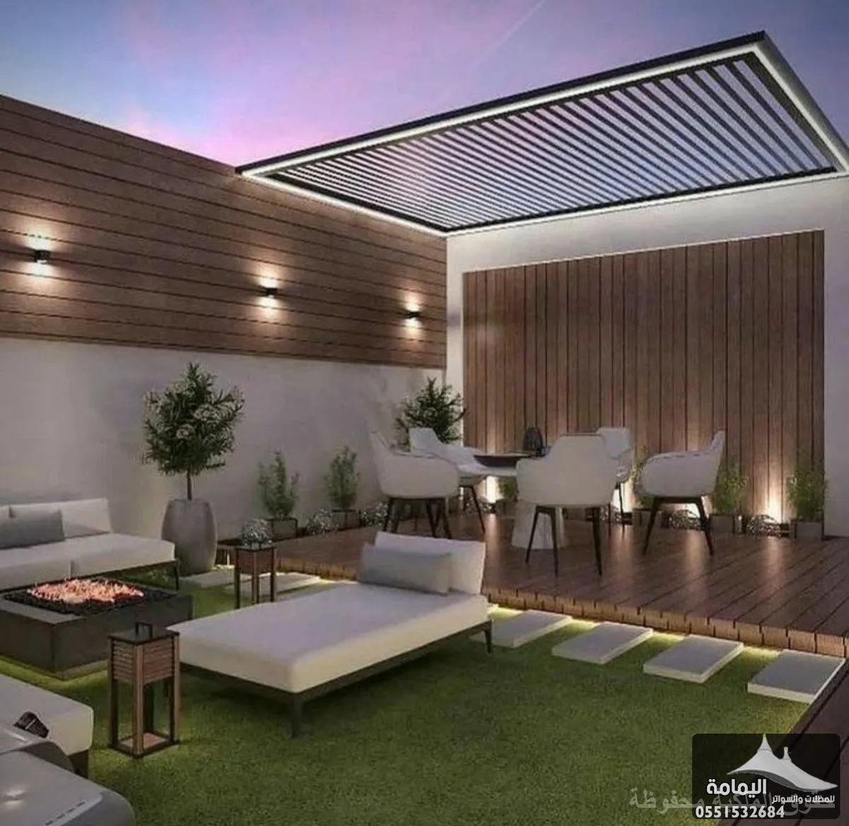 برجولات - مظلات جلسات القطيف في الجبيل برجولات - مظلات جلسات القطيف في الجبيل