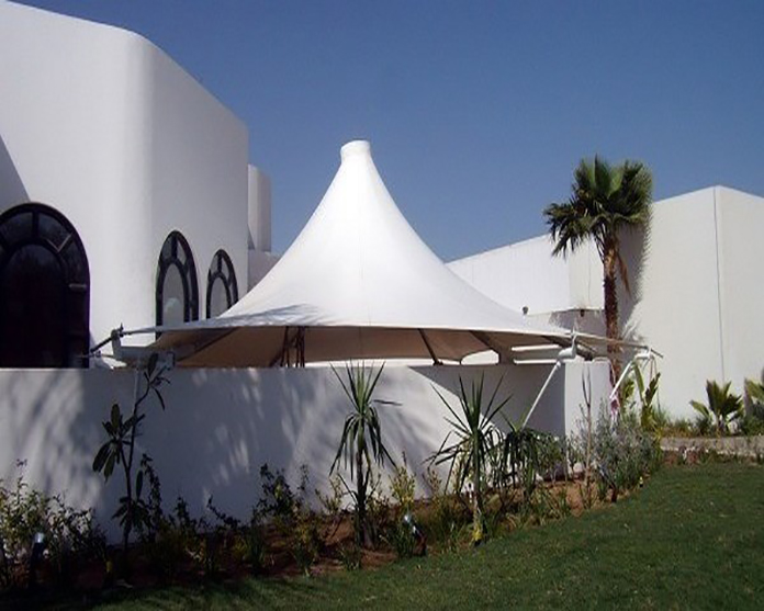 مظلات هرمية - مظلات سواتر اليمامة- الدمام في المنطقة الشرقية